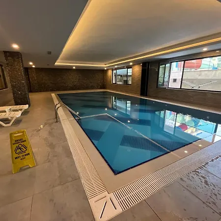 Brand New 1+1, 70 M Sea, Luxury Complex, Large Pool, Tenis, Garage, Gym * Αλάνια